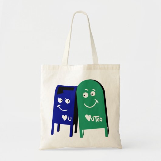 denver ik hou van je postvakken tote bag (Voorkant)