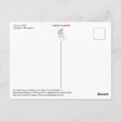 Denver in 1859 briefkaart (Achterkant)