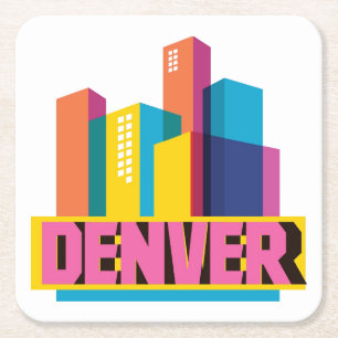 Denver in Design Kartonnen Onderzetters