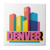 Denver in Design Tegeltje (Voorkant)