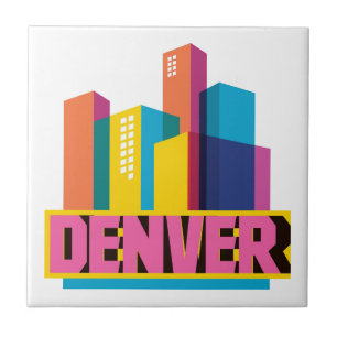 Denver in Design Tegeltje