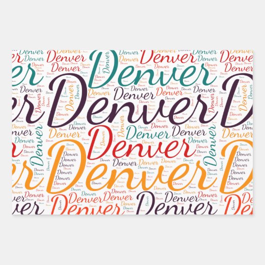 Denver Inpakpapier Vel (Voorkant 3)