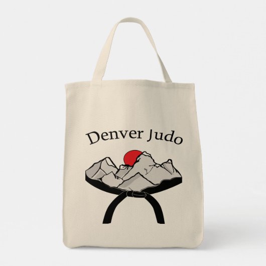 Denver Judo Canvas Canvas tas (Achterkant)
