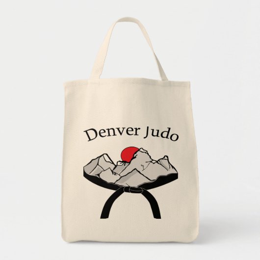 Denver Judo Canvas Canvas tas (Voorkant)