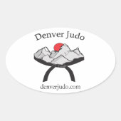 Denver Judo Window Sticker (Voorkant)