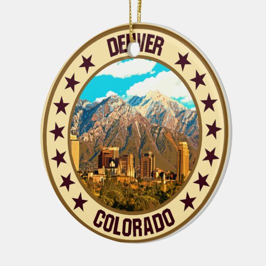 Denver Keramisch Ornament (Links)