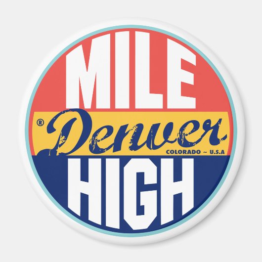 Denver Label Magneet (Voorkant)