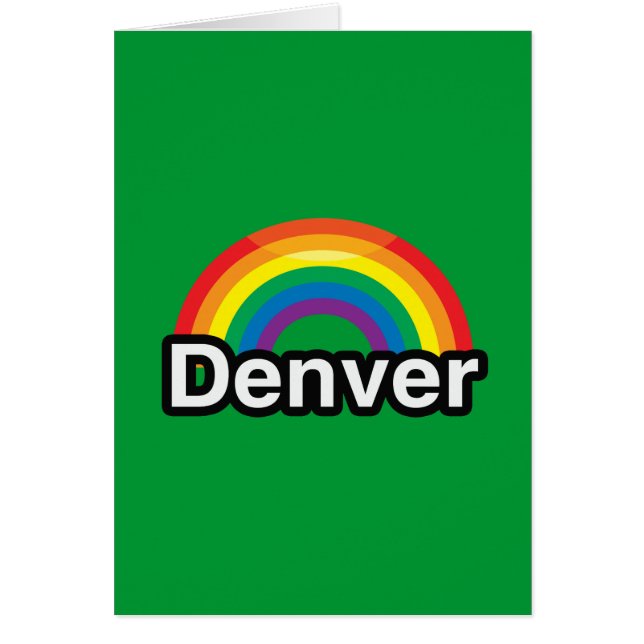 DENVER LGBT PRIDE RAINBOW (Voorkant)