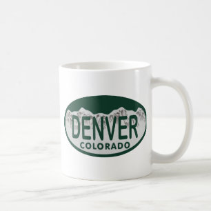 Denver License oval Koffiemok