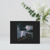 Denver Lightning Briefkaart (Staand voorkant)