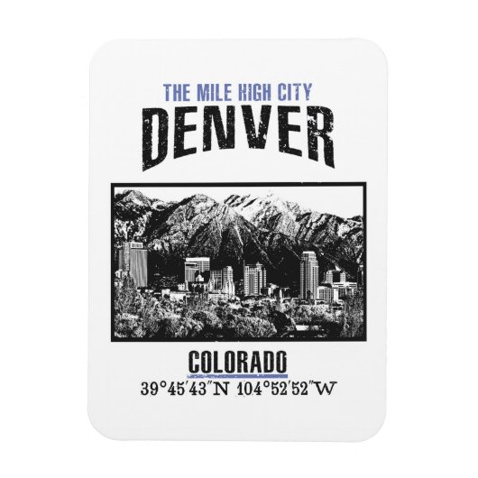 Denver Magneet (Verticaal)