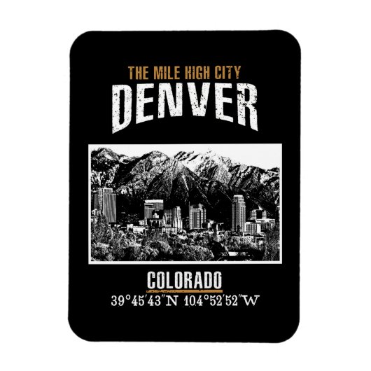Denver Magneet (Verticaal)