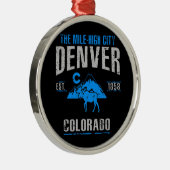 Denver Metalen Ornament (Rechts)