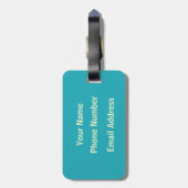 Denver Mile High Bagage Label (Achterkant verticaal)