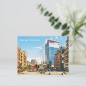 Denver Millennium Bridge, Denver, Colorado Briefkaart (Staand voorkant)