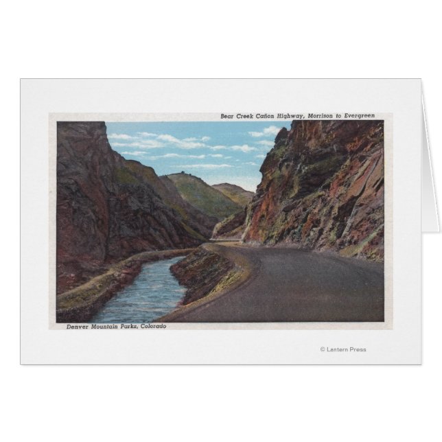 Denver Mountain Park, CO - Beer Creek Canyon (Voorkant Horizontaal)