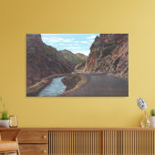 Denver Mountain Park, CO - Beer Creek Canyon Canvas Afdruk (Insitu (Woonkamer))