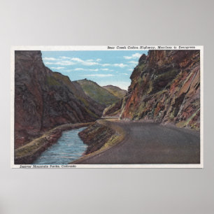 Denver Mountain Park, CO - Beer Creek Canyon Poster
