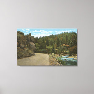 Denver Mountain Park, CO Canvas Afdruk