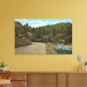 Denver Mountain Park, CO Canvas Afdruk (Insitu (Woonkamer))
