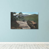 Denver Mountain Park, CO - Wildcat Point Lariat Canvas Afdruk (Insitu (Houten vloer))