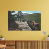 Denver Mountain Park, CO - Wildcat Point Lariat Canvas Afdruk (Insitu (Woonkamer))