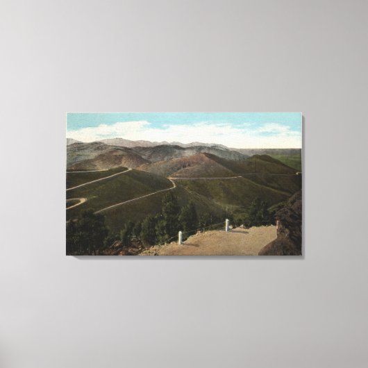 Denver Mountain Parks, CO Canvas Afdruk (Voorkant)