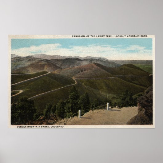 Denver Mountain Parks, CO Poster (Voorkant)