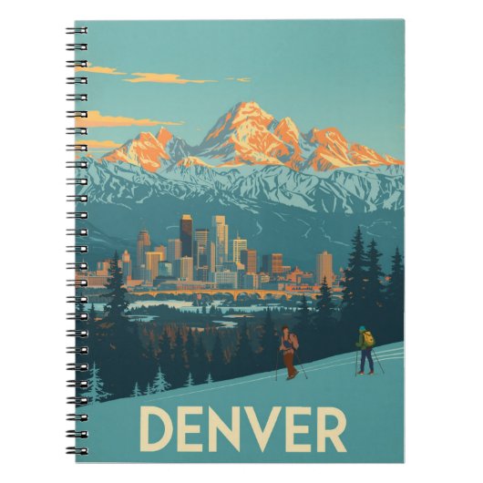 Denver Mountain Travel Notitieboek (Voorkant)