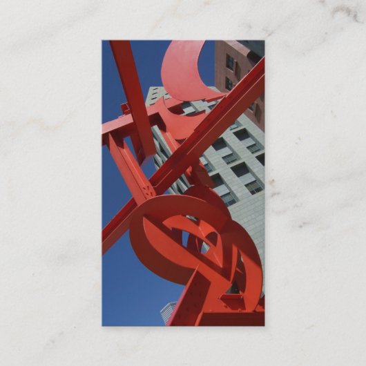 denver public library visitekaartje (Voorkant)