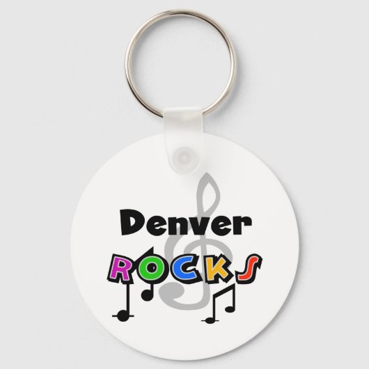 Denver Rocks Sleutelhanger (Voorkant)