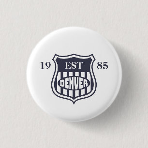 Denver Ronde Button 3,2 Cm