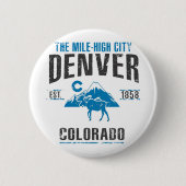 Denver Ronde Button 5,7 Cm (Voorkant)