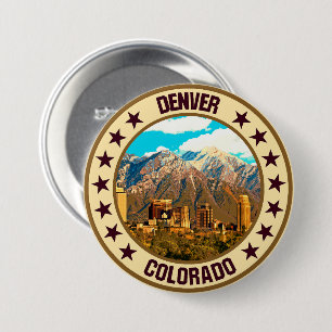 Denver Ronde Button 7,6 Cm