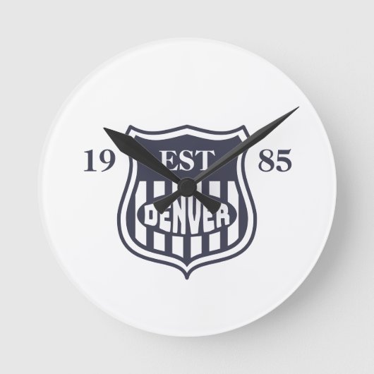 Denver Ronde Klok (Voorkant)