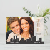Denver Save the Date City-serie (Staand voorkant)