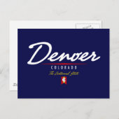 Denver Script Briefkaart (Voorkant / Achterkant)
