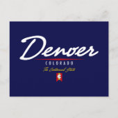 Denver Script Briefkaart (Voorkant)