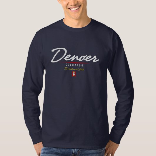 Denver Script T-shirt (Voorkant)