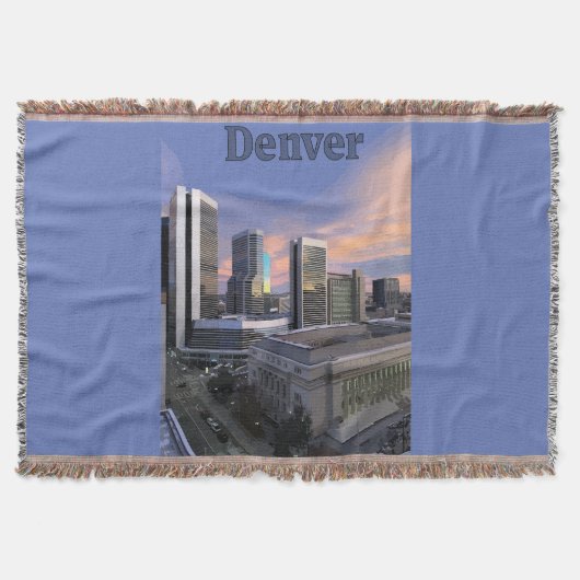 Denver Silhouet Deken (Voorkant)