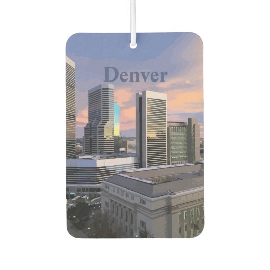 Denver Silhouet Luchtverfrisser (Voorkant)