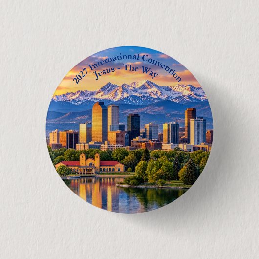 Denver Silhouet Ronde Button 3,2 Cm (Voorkant)