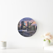 Denver Silhouet Ronde Klok (Huis)