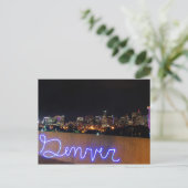 Denver Skyline Briefkaart (Staand voorkant)