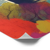 Denver Skyline Colorado Travel Wall Poster (Hoek)