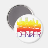 Denver Skyline Magneet (Voorkant / Achterkant)
