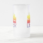 Denver Skyline Matglas Bierpul (Center)