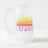 Denver Skyline Matglas Bierpul (Links)