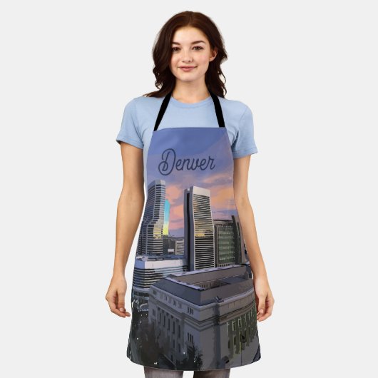 Denver Skyline Schort (Gedragen)