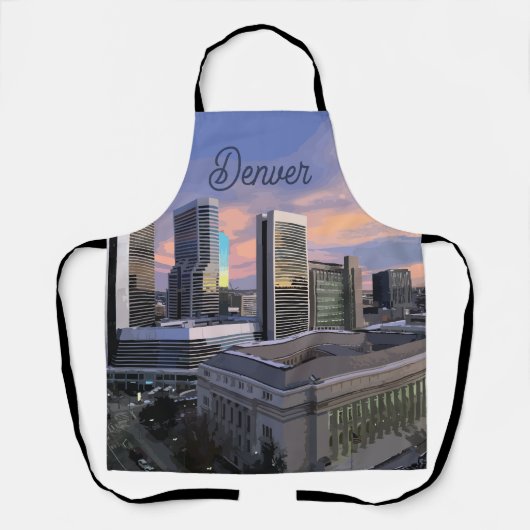 Denver Skyline Schort (Voorkant)